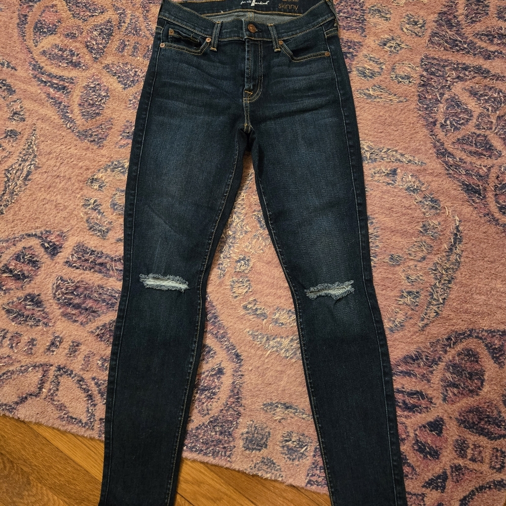 7 For All Mankind Ankle Skinny Jeans